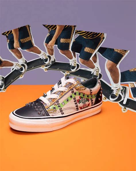 gucci snake patch vans|gucci continuum vans.